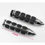 1" Universal Motorcycle Hand Grips + Throttle Boss - TDRMOTO