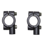22mm Motorcycle 7/8" HandleBar Mirror Mount Honda Yamaha Kawasaki Dirt Pit Bike - TDRMOTO