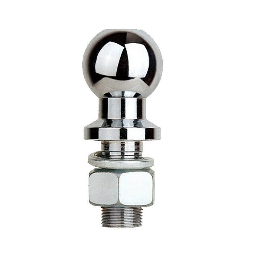 Tow Ball 50mm Heavy Duty Trailer Hitch Towball Chrome for Off-road Quad ATV - TDRMOTO