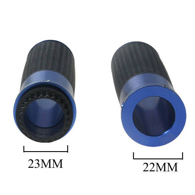 CNC MOTORCYCLE 7/8" 22MM HANDLEBAR RUBBER HAND GRIPS Kawasaki Ninja 300 EX300A - TDRMOTO
