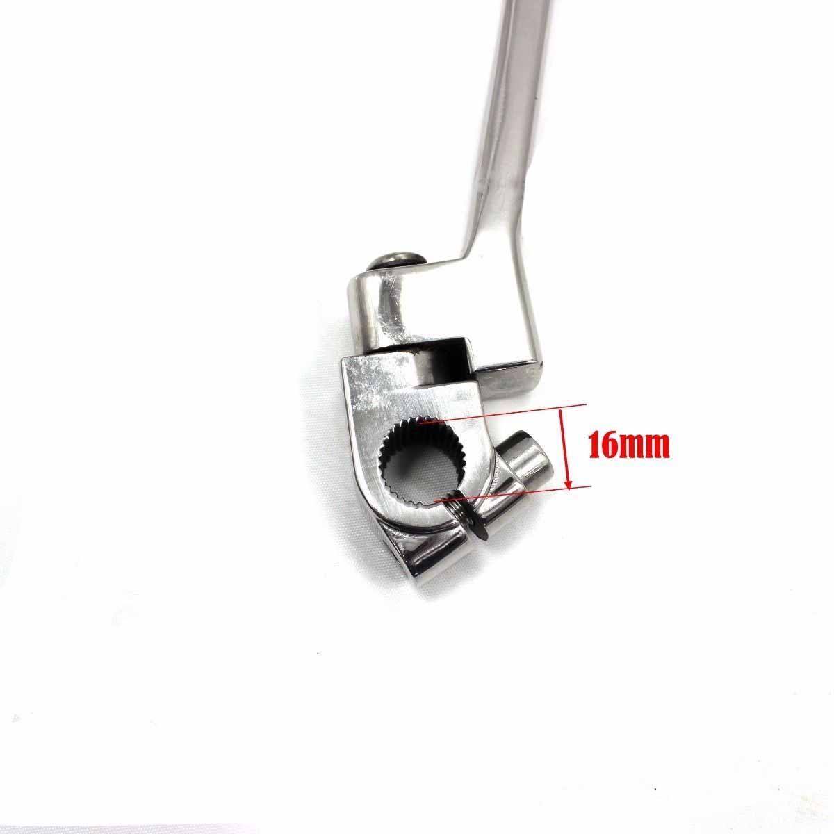 STAINLESS Steel 16MM KICK START LEVER Honda Yamaha KTM Suzuki KAWASAKI Dirt Bike - TDRMOTO