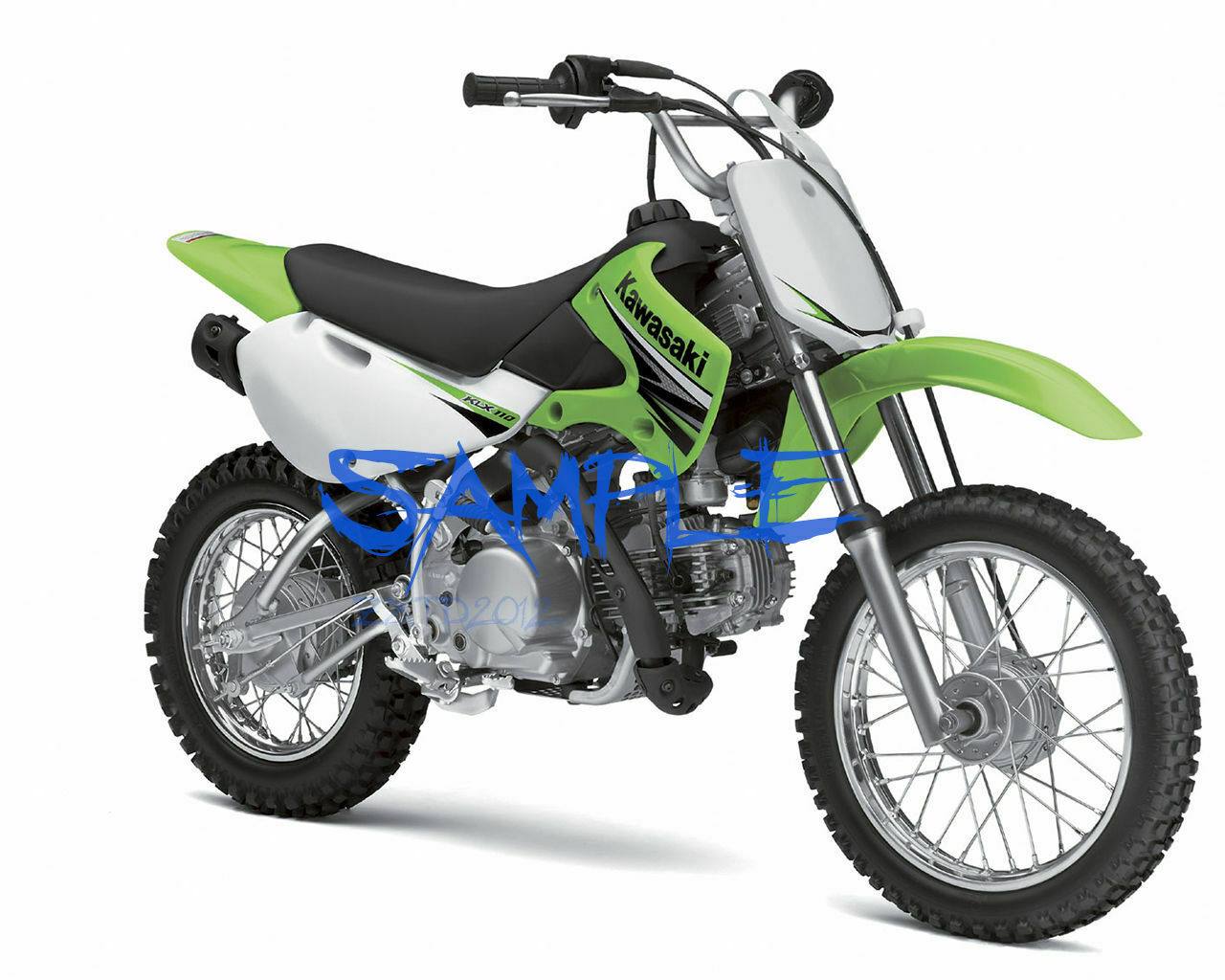 Green Plastics Fairing Kit For KLX110 Style Bike Atomik Thumpstar 125cc 250cc Dirt Bike - TDRMOTO