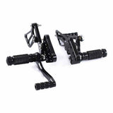 Motorcycle Rearset Foot Pegs Rear Set For Suzuki GSXR1000 GSXR GSX-R 1000 2005 - TDRMOTO