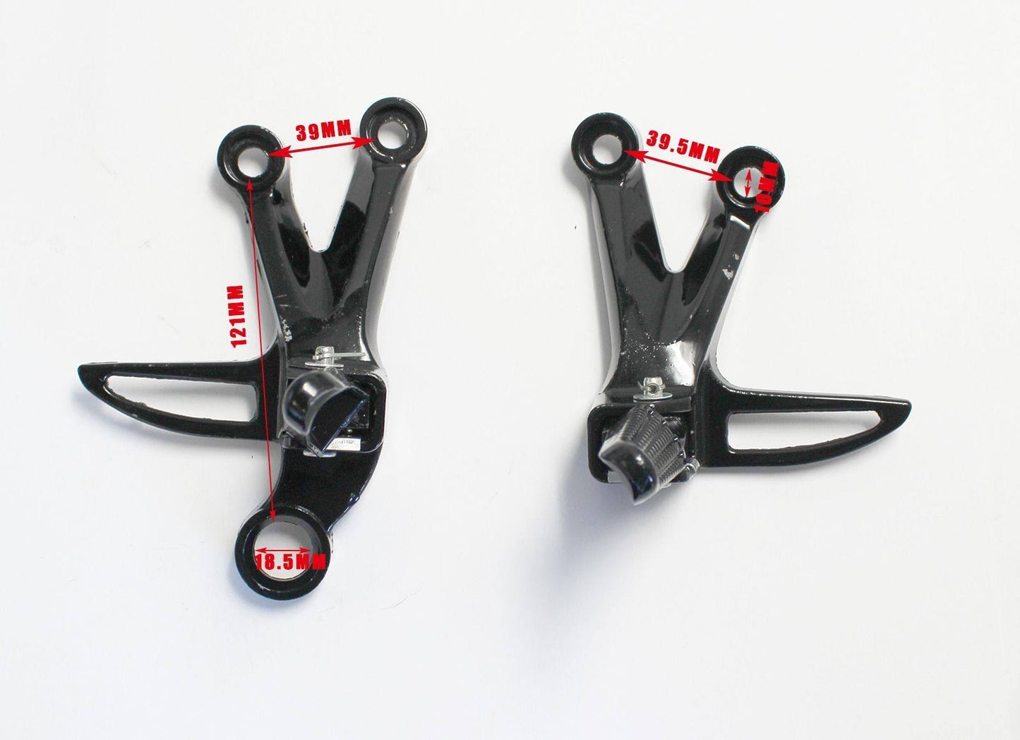 Rear Foot Pegs Foot Rest Bracket For Motorcycle - TDRMOTO