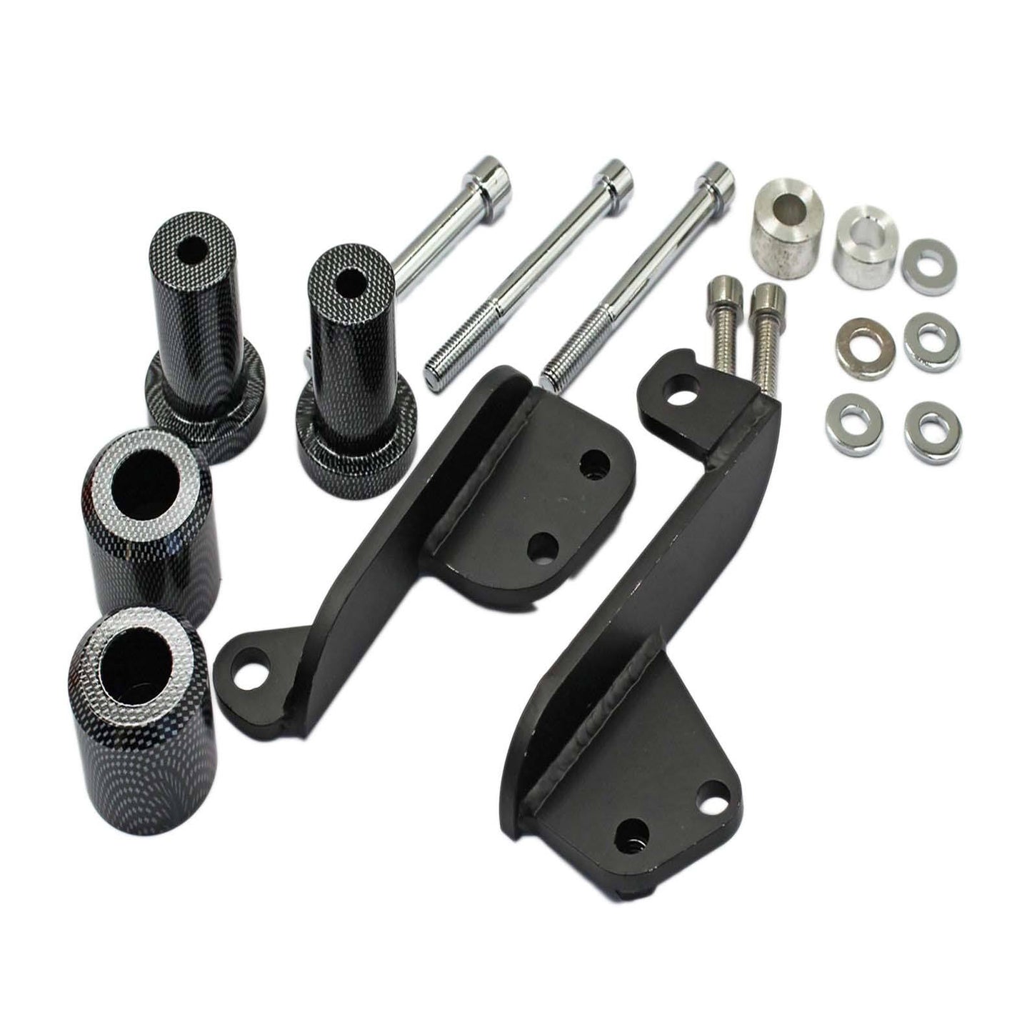 Carbon Frame Slider Crash Protector For CBR600RR CBR 600 RR 2003 2004 2005 2006 - TDRMOTO