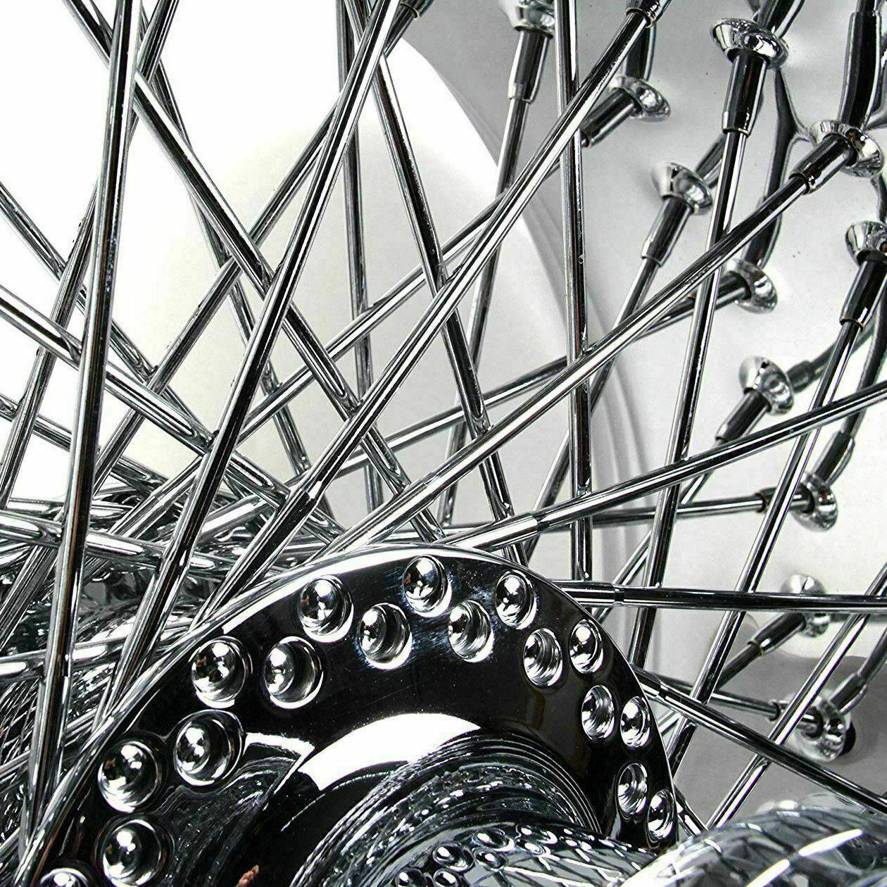 18" x 10.5" CUSTOM Project Chrome Rear Wheel Rim For Harley Davidson Motorcycle - TDRMOTO