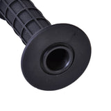 7/8" 22mm Black Rubber Gel Handle Bar Hand Grips Motorcycle Street Bike Dirt Pit - TDRMOTO