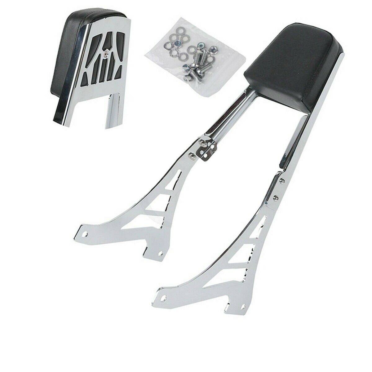 For Harley Davidson Sportster 883 1200 Sissy Bar Back Rest Rack Seat 1995-2003 - TDRMOTO