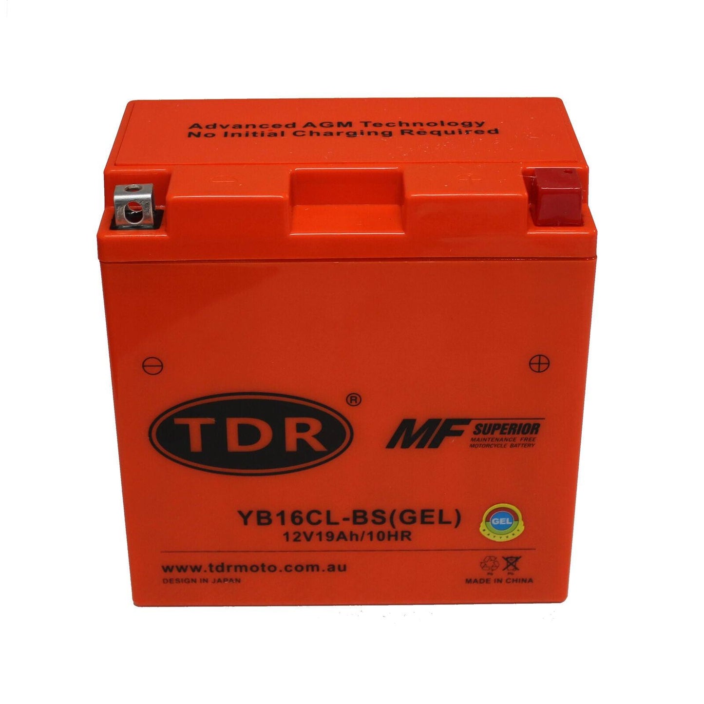 YB16CL-BS 12V 19Ah ATV UTV Battery Polaris Yamaha Jet Ski All Wave Runner Models - TDRMOTO