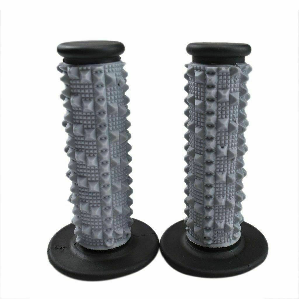 Black MX Motorbike Hand Grips Dirt Pit Quad Bike Handle bars 22mm 7/8" - TDRMOTO