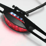 19 LED Motorcycle Bike Tail Light License Plate Rear Red White Universal Smoke - TDRMOTO