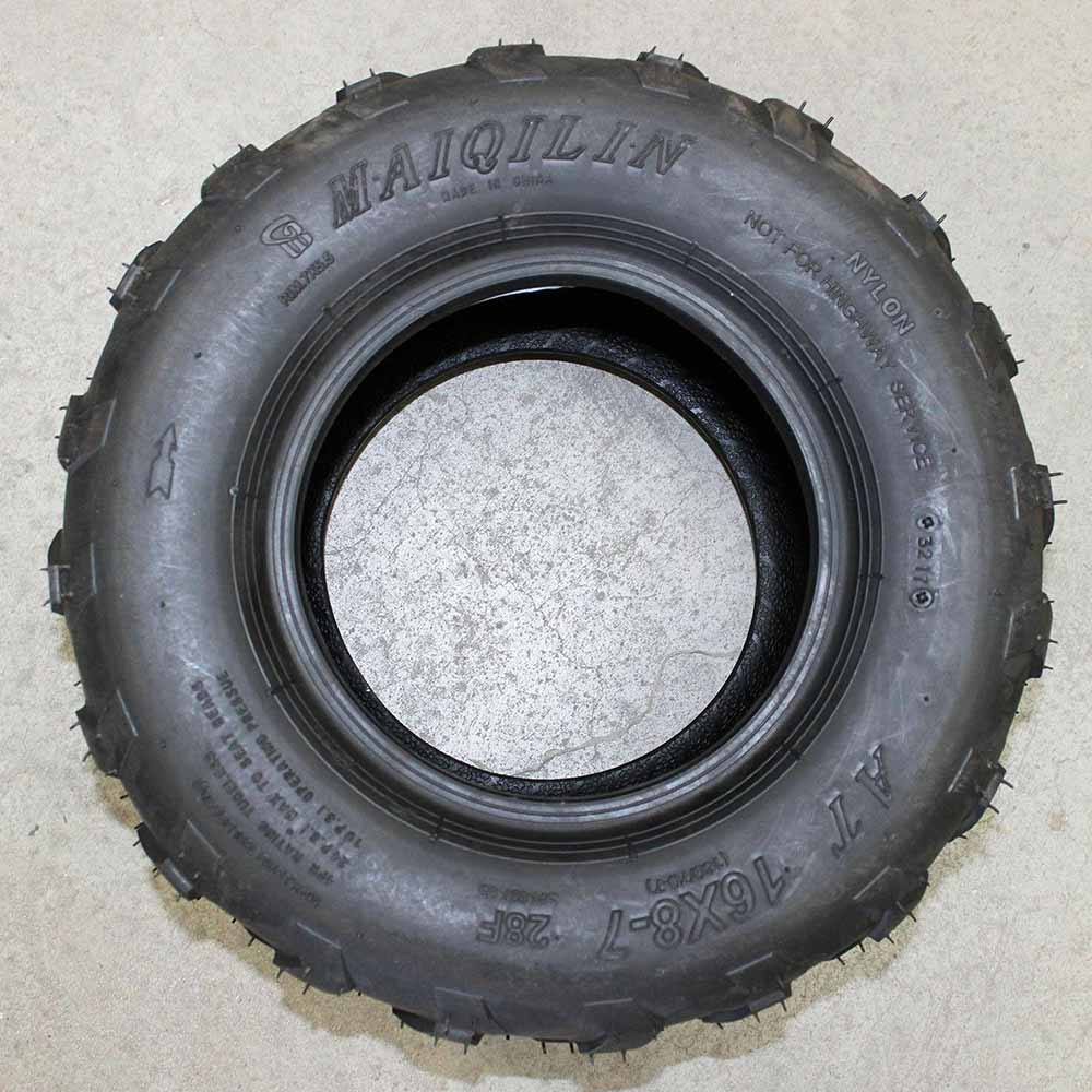 4pcs 16x8-7" Tubeless Tyre Tire For 70cc/110/125cc ATV Quad Bike Buggy Go Kart - TDRMOTO