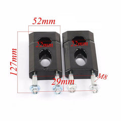 Handle bar Clamp Riser Mount 110cc 125cc Dirt Pit bike ATV 22mm 7/8" Handlebar - TDRMOTO