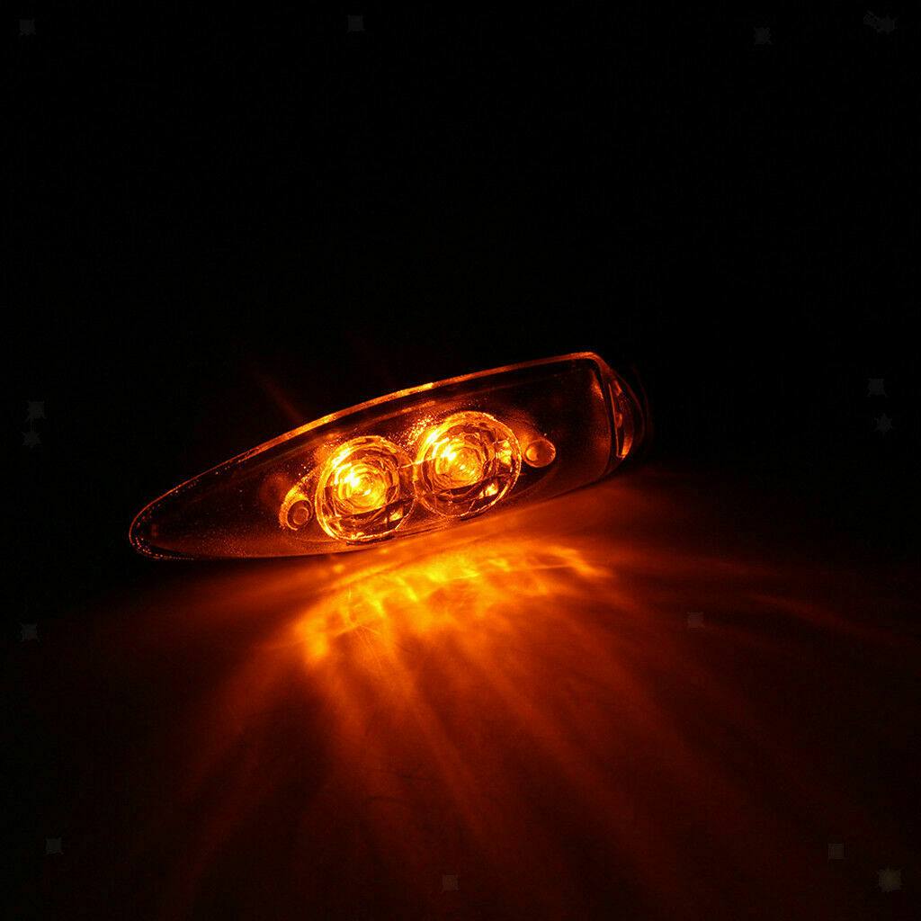 Black Motorcycle LED Turn Signal Indicator for BMW R1200 F800 F650GS F700GS - TDRMOTO