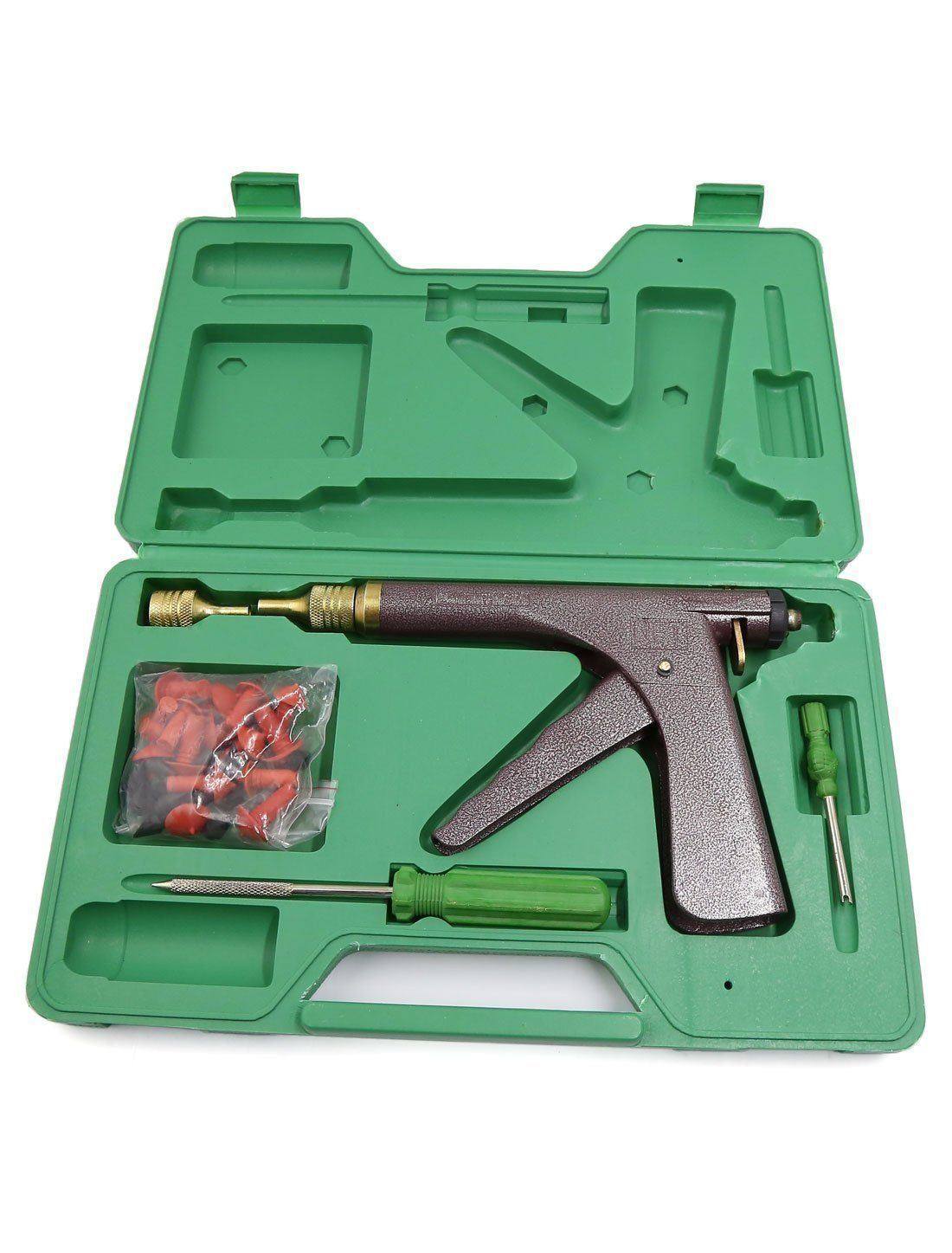 Car Motor Tire Plugger Tubeless Tyre Wheel Repair Kit w/Plug Rubber Plugging - TDRMOTO