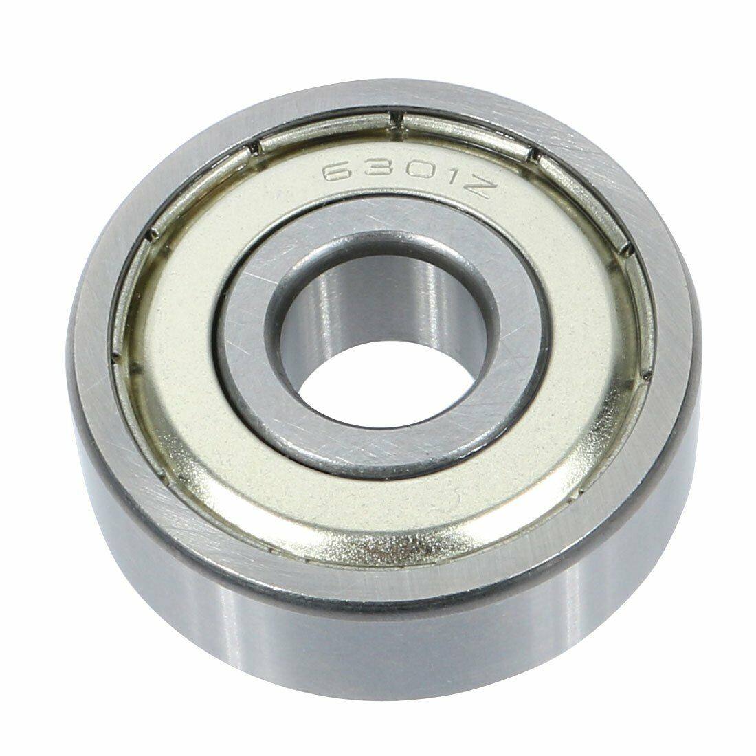 6301Z Bearing Steel rim 12mm axle wheel Bearings Sealed 37mm x 12mm X 12mm - TDRMOTO