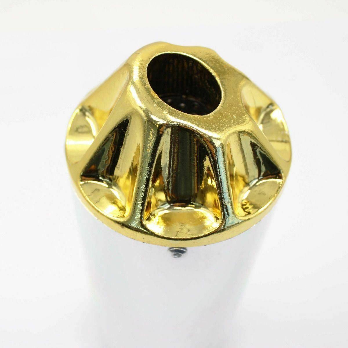 28mm Exhaust Muffler 50 70 110 125 cc Dirt Pit Bike ATV Thumpstar Atomik Gold - TDRMOTO
