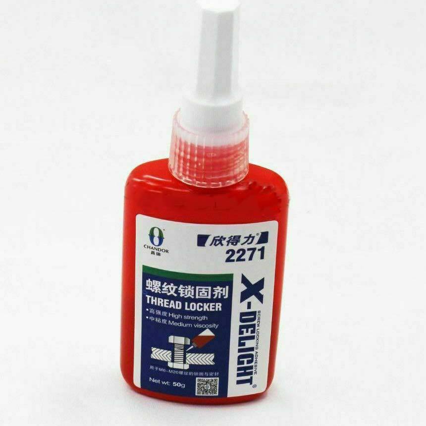2 x Thread Locker Adhesive Sealant Glue Screw use Locktite Prevent Oxidation - TDRMOTO