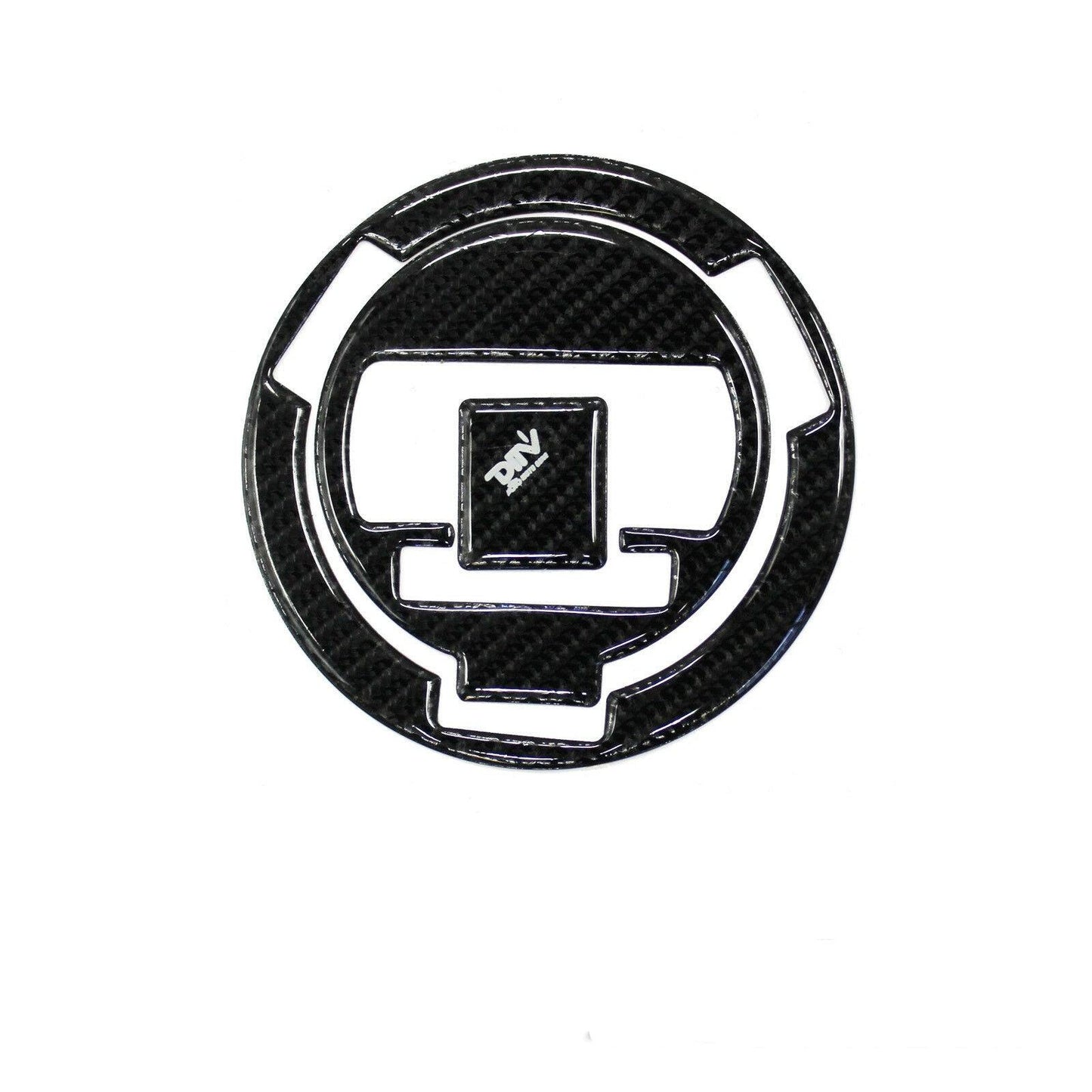 For BMW R1200GS F800 F650GS S1000RR HP2 Carbon Fiber Gas Cap Cover Sticker Decal - TDRMOTO