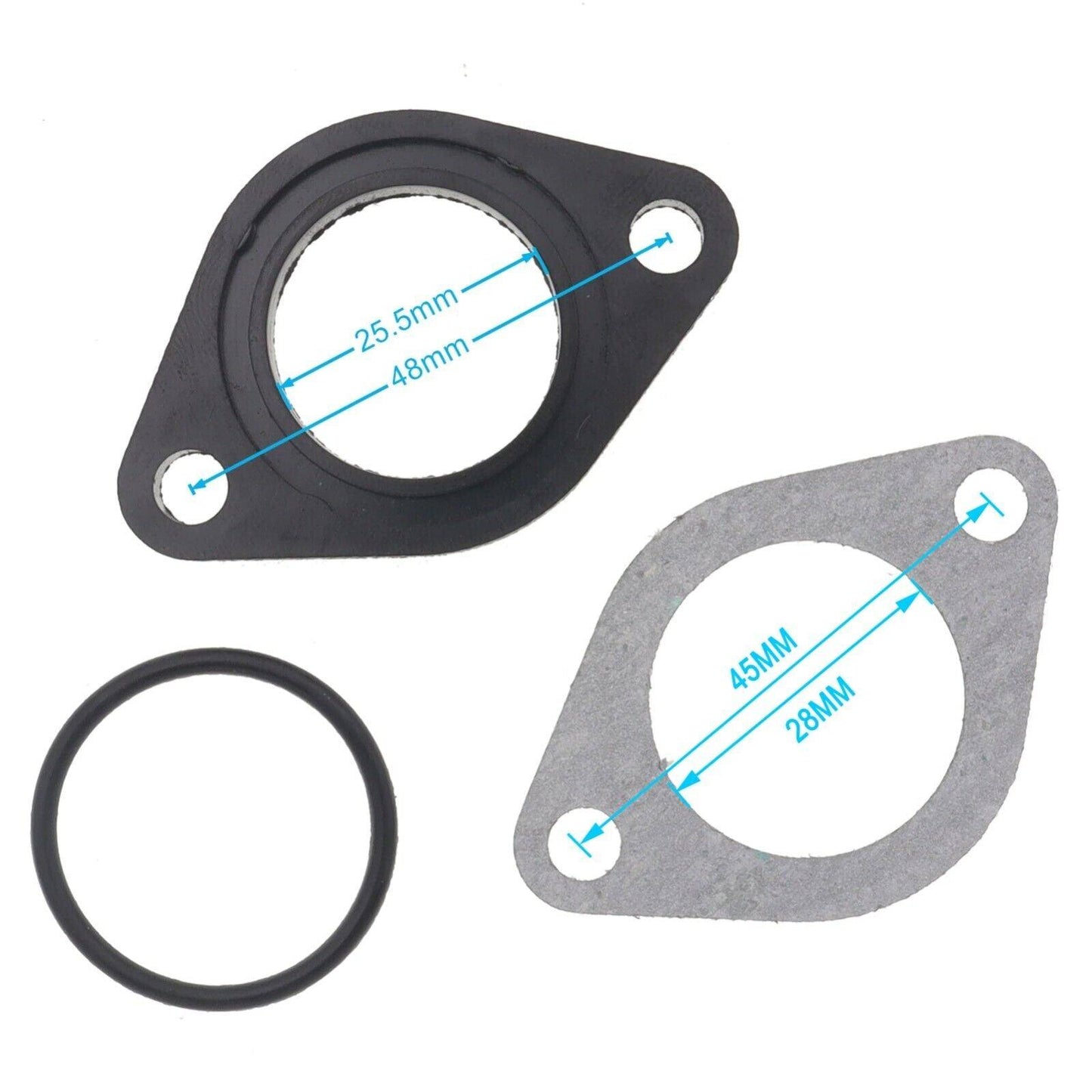 26mm Carburettor Carby Manifold Intake Gasket Spacer Seal For Dirt Bike Quad ATV - TDRMOTO