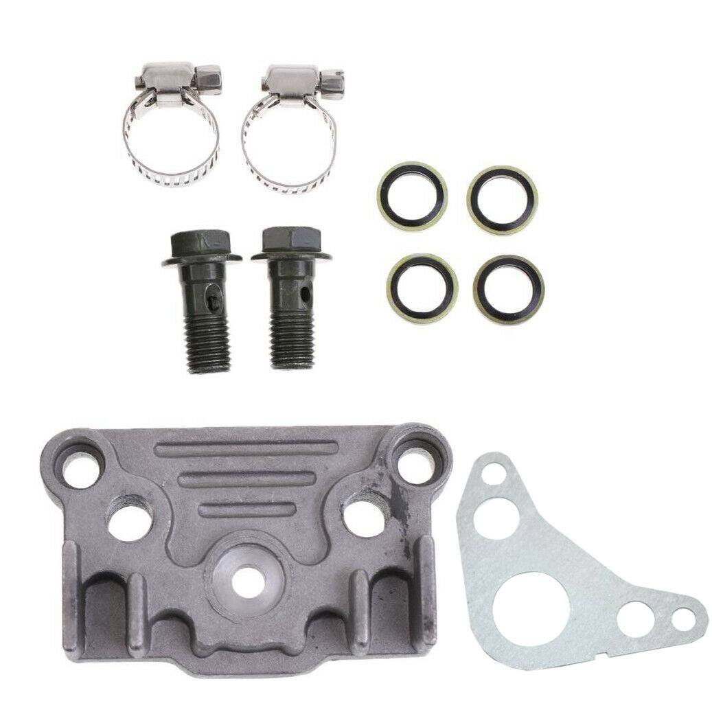 High Flow Radiator Oil Cooler M10x1.25 Banjo For 125cc 140cc 149cc Pit Dirt Bike - TDRMOTO