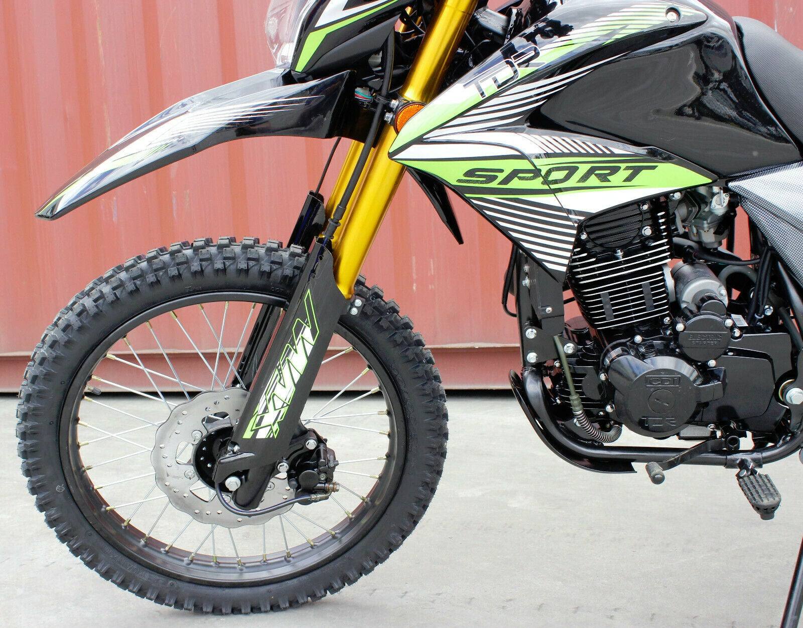 TDR Green XVW300 300cc Off Road Dirt Bike - TDRMOTO