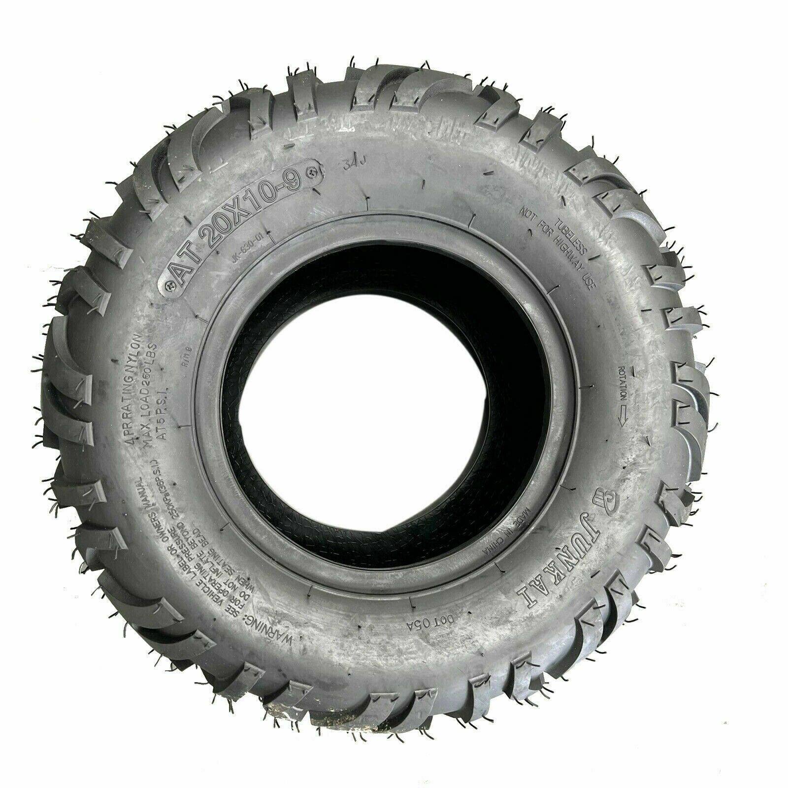 Pair of 20x10-9" & 21x7-10" Tyres For 200cc 250cc ATV Quad Buggy - TDRMOTO
