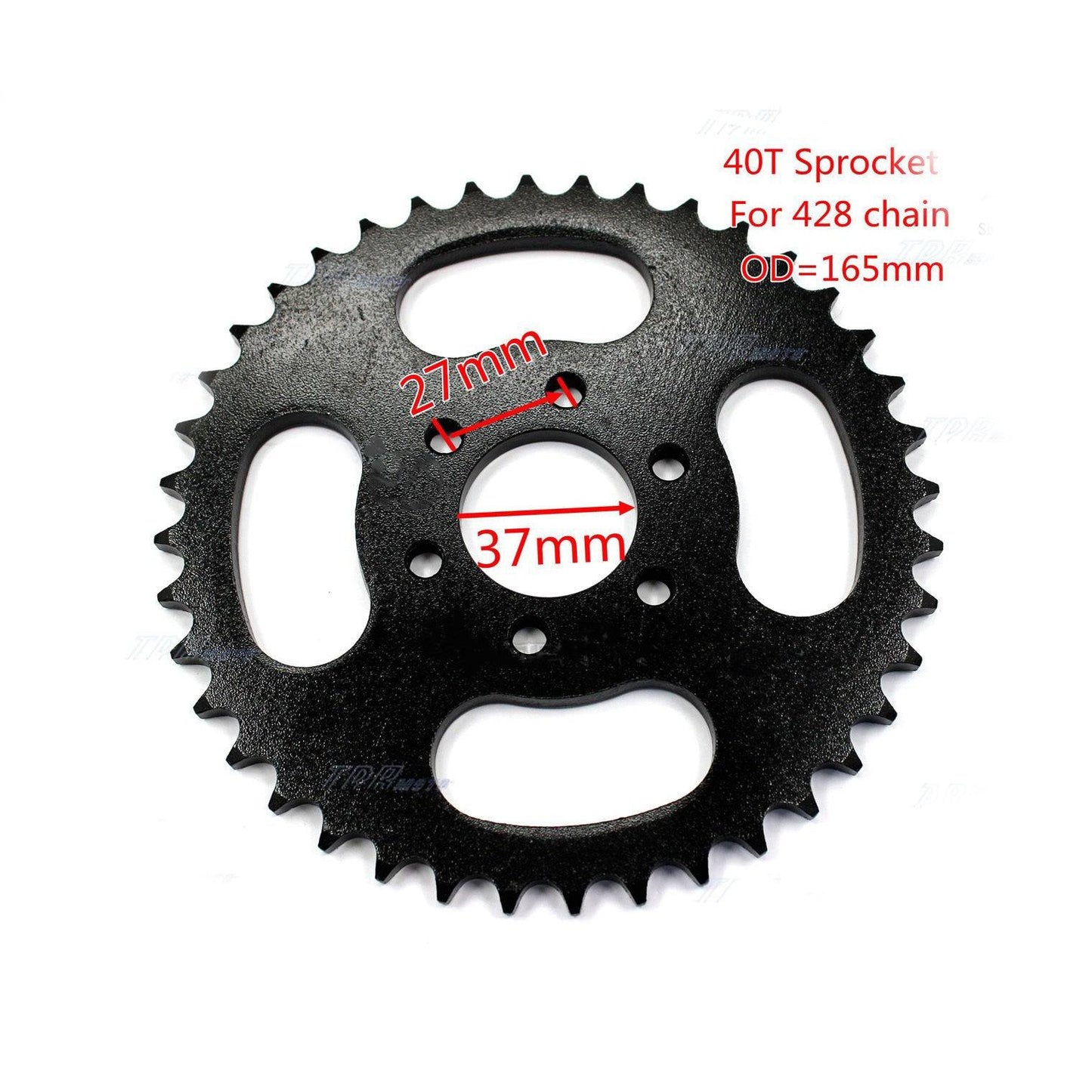 428 40T 37mm Rear Sprocket - TDRMOTO