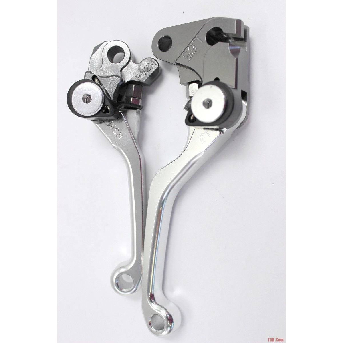 CNC Pivot Brake Clutch Levers For Yamaha WR250F WR450F 2005 2006 2007 2008 2009 - TDRMOTO