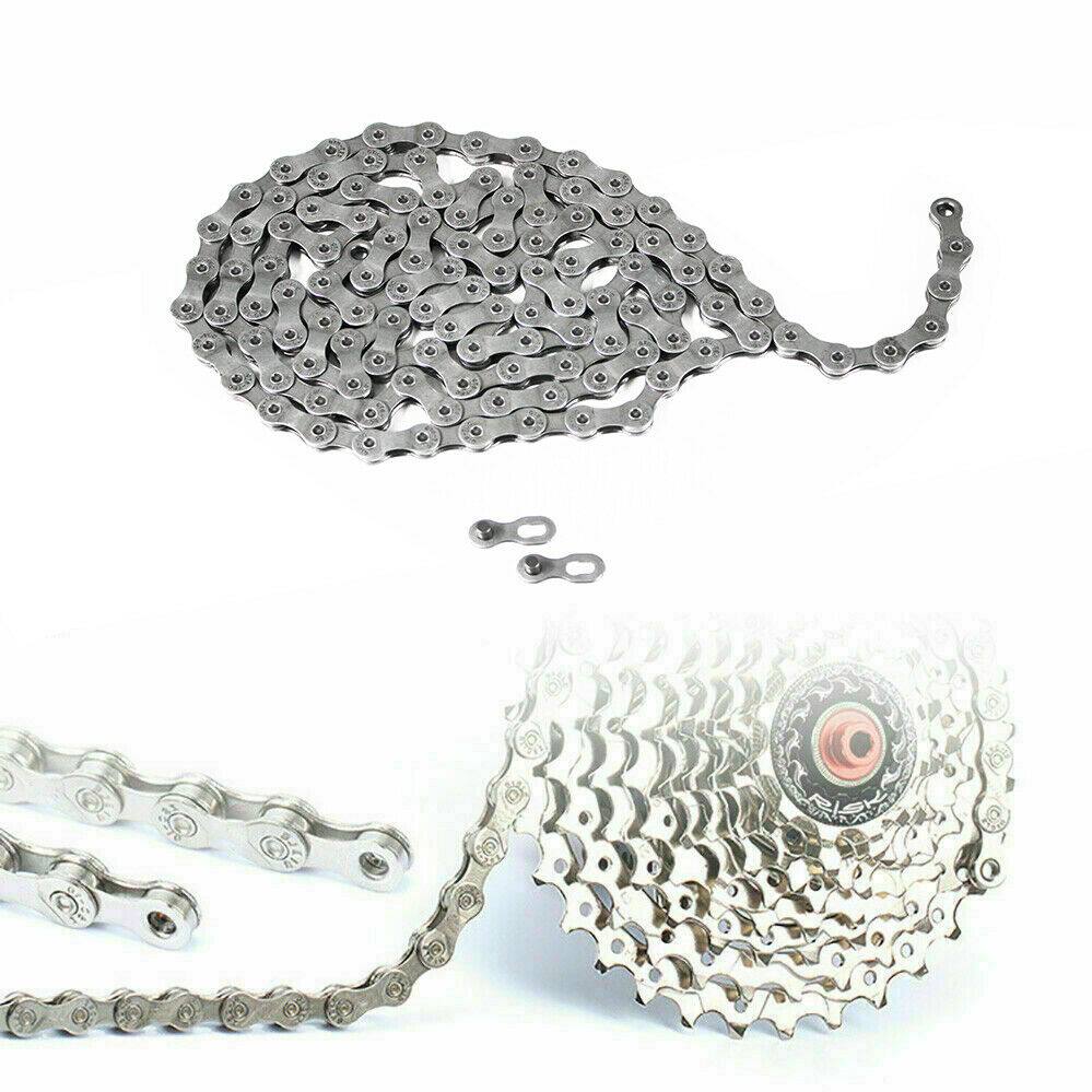 9 Speed 116 Links Bicycle Chain for Mountain Bike MTB Bicycle BMX Folding Bike eBike - TDRMOTO