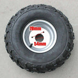 2x 16X8- 7" inch 3 Stud Wheel Rim + Tyre 110cc 125cc Quad Dirt Bike ATV Buggy - TDRMOTO