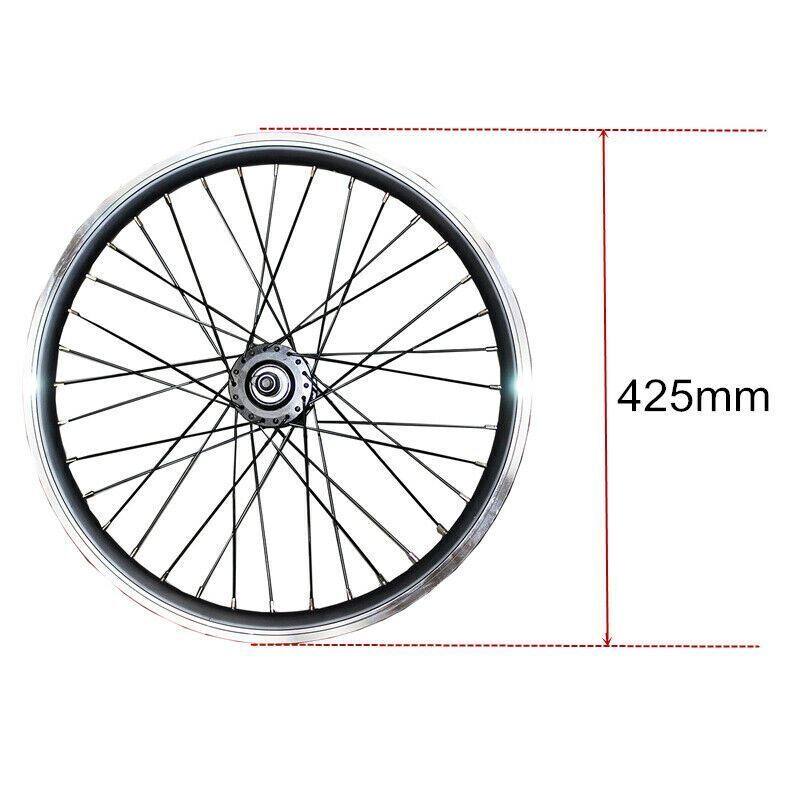 20" Bicycle Front Wheel Rim For V Brake Disc Brake - TDRMOTO