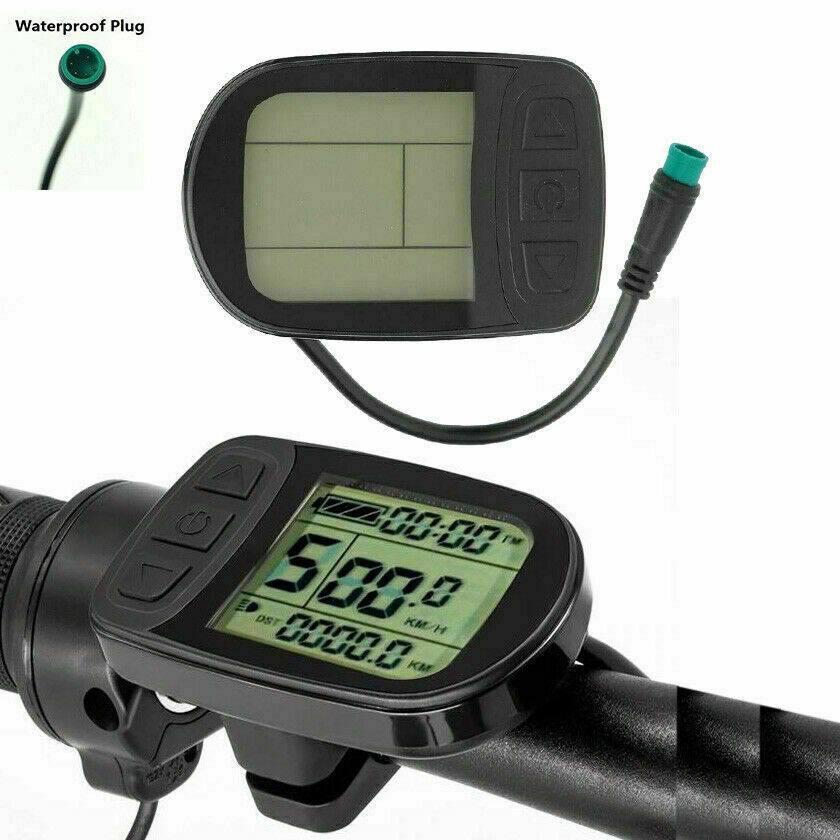 48V 500W KT Controller 22A Long Cable & KT LCD5 Display For Rear Brushless Motor Electric Bike eBike Kit - TDRMOTO