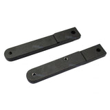 BLACK Crash Protector Frame Sliders Knobs for Honda 2009-12 CBR 600RR CBR600RR - TDRMOTO