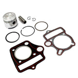70cc-90cc PISTON & RINGS & Gasket Dirt bike Quad Buggy Loncin Ducar atomik 47mm - TDRMOTO