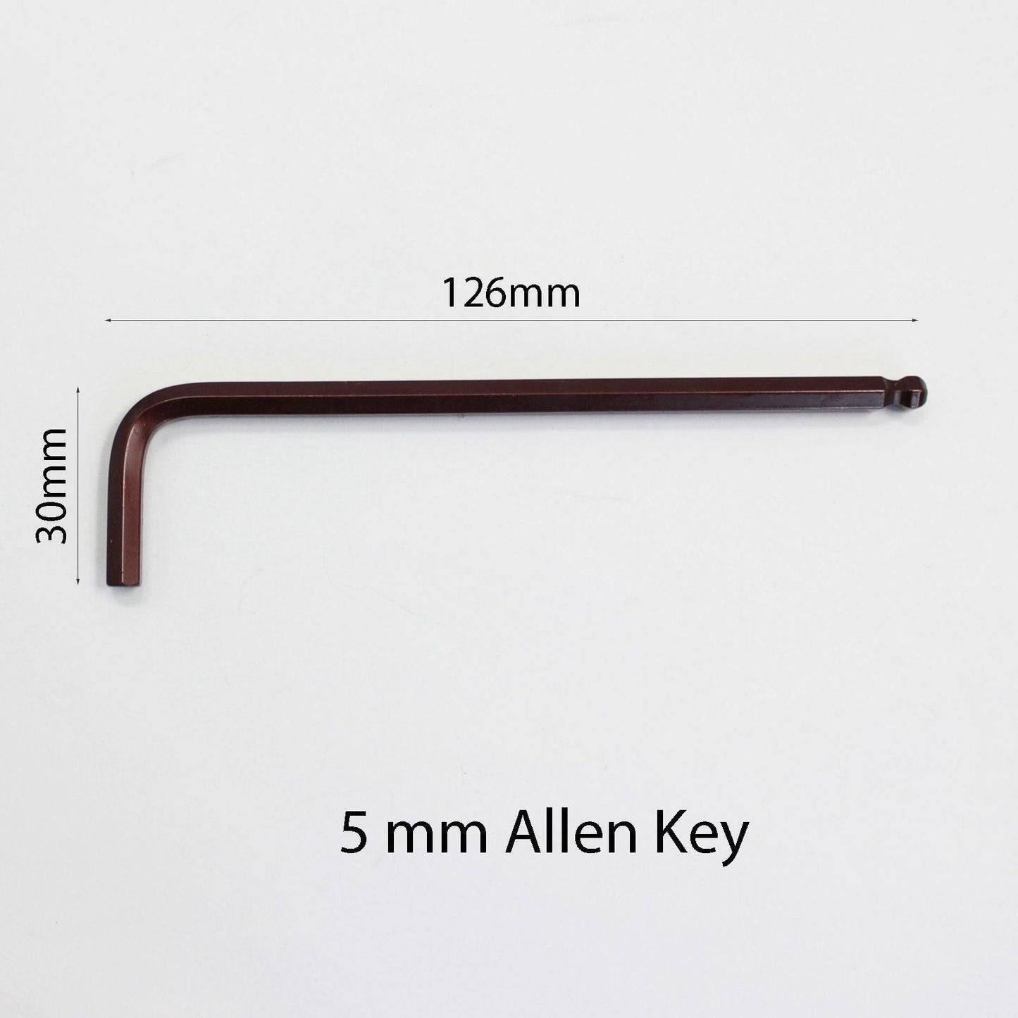 4mm / 5mm / 6mm QUALITY ALLEN BALL END LONG STEEL ARM HEX KEY KIT WRENCH METRIC - TDRMOTO