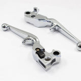 Chrome Front Brake Clutch Levers For Harley Davidson Sportster Softail Heritage - TDRMOTO