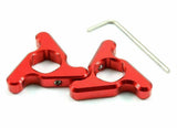 2x Motorcycle 17mm CNC Fork Preload Adjusters DUCATI 999 S/R + 749 S/R (03-06) - TDRMOTO