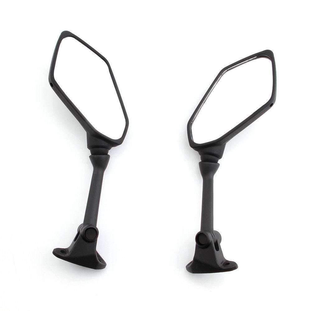 ABS Motorcycle Side Rear View Mirrors Left/Right Kawasaki Ninja ZX6R 600R 09 -12 - TDRMOTO