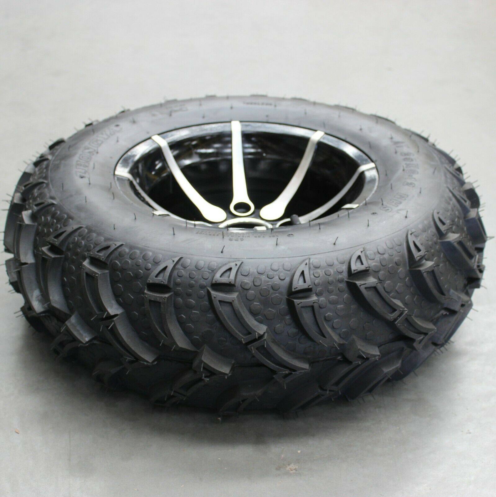 25X8-12" Front Alloy Wheel Rim Tyre Tire For Quad Dirt Bike ATV Buggy - TDRMOTO