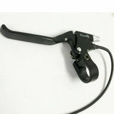 Left Hand Side eBike Wuxing Brake Lever with 3 Pins Female Waterproof Plug Connector - TDRMOTO