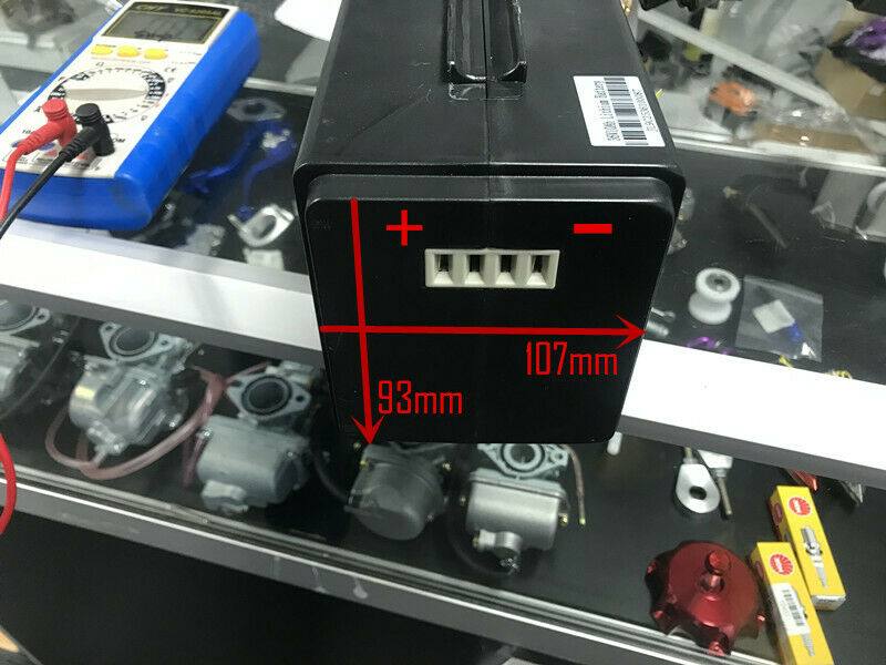 TDR MONSTERPRO S508 S502 Electric Bike eBike 36V 10Ah Lithium Spare Battery - TDRMOTO