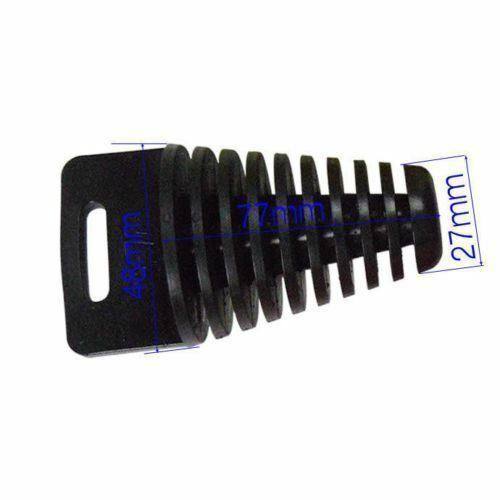 Motorcycle Exhaust Muffler Wash Plug Mute With Pipe Move Blow-Down Fit Silencer - TDRMOTO