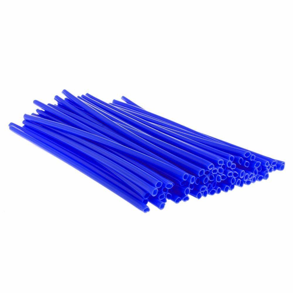 72Pcs Spoke Wrap Kit 4 BMX Mountain Bike Bicycle MTB Wraps Skins Covers AU - TDRMOTO