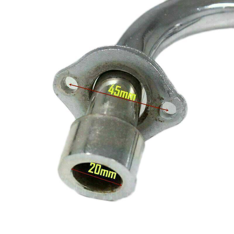 Exhaust Muffler Pipe of 2 Stroke 100CC Engine Kit for Motorised Push Bike Motor - TDRMOTO