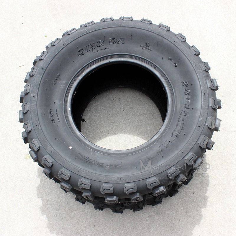 2pcs 22x11-10 Inch Knobby 4PLY Tyre ATV UTV Quad Bike Go Kart Mower 300/400/600cc - TDRMOTO