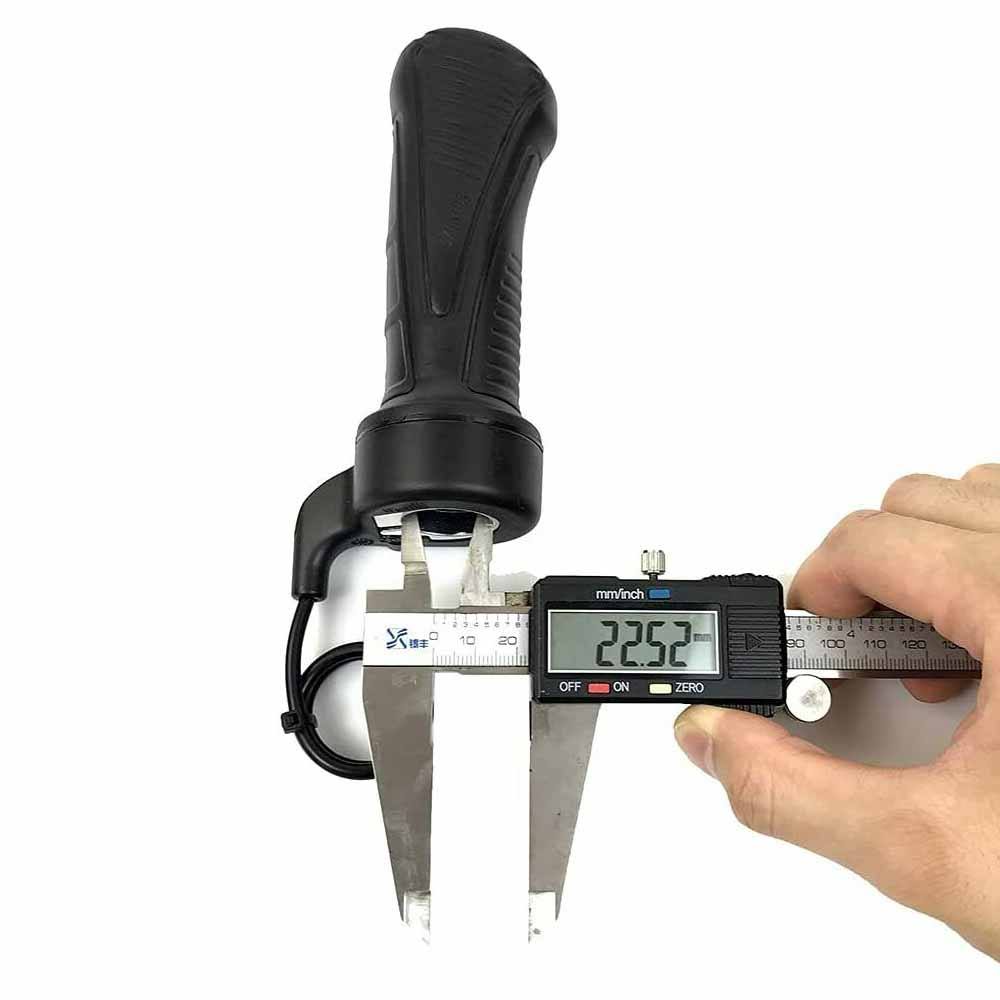 Electric Bike Twist Throttle Wuxing Waterproof Plug 22mm Full Twist Accelerator - TDRMOTO