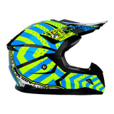 Green Off Road Motocross Adult Helmet ECE22.06 Australia Standard - TDRMOTO