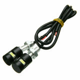 2 x LED License Number Plate Light Screw Bolt Bulbs SMD For Car Motorcycle WHITE - TDRMOTO