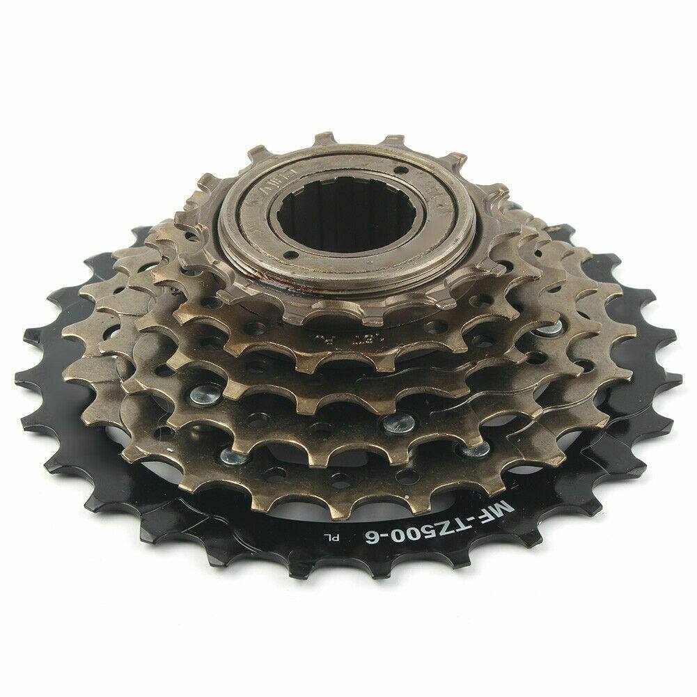 Bicycle Freewheel Cassette Sprocket 6 Speed 14T-28T Bike Replacement Accessory - TDRMOTO